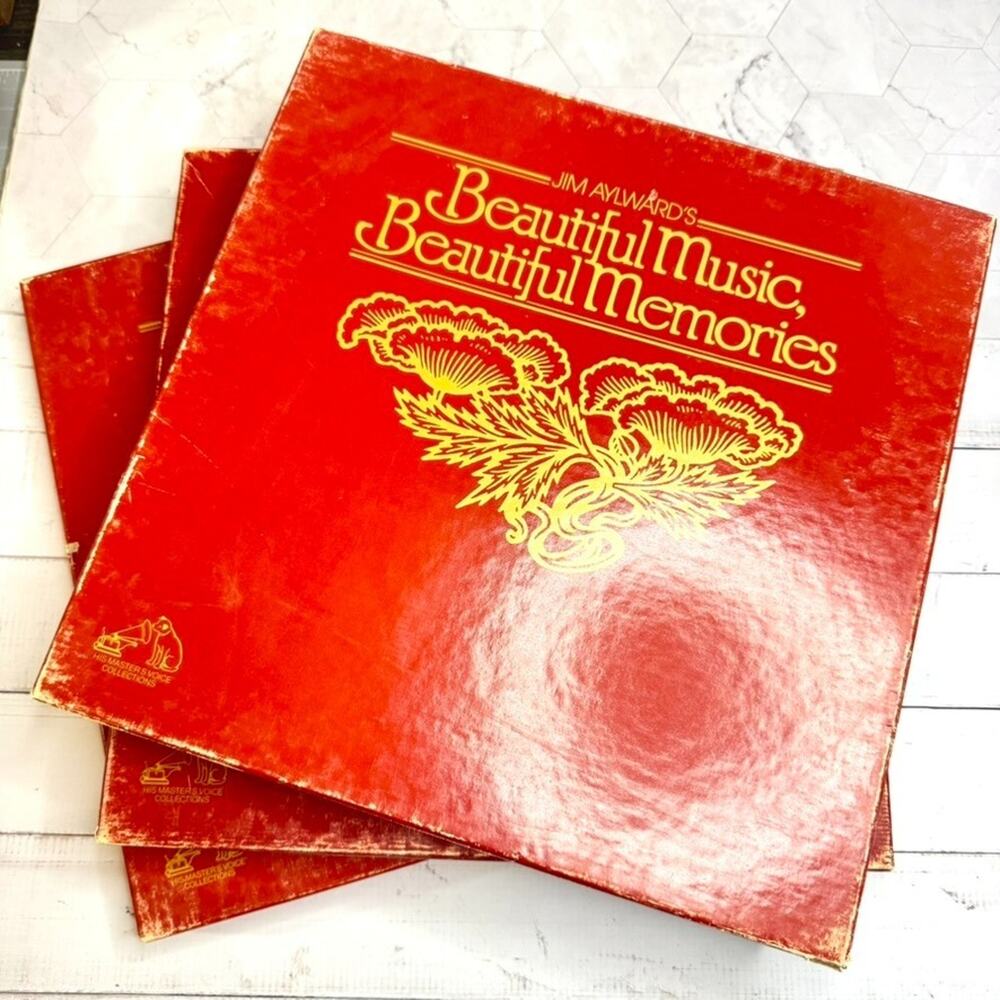 Jim Aylward Beautiful Music Beautiful Memories Vol 1, 2, 3 Box Sets RCA 9 Record